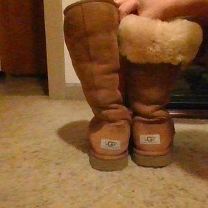 Ugg chestnut tall boots (sz 11)